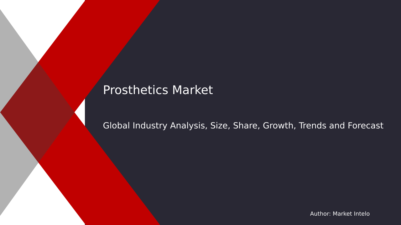 Prosthetics Market Research Report 2033