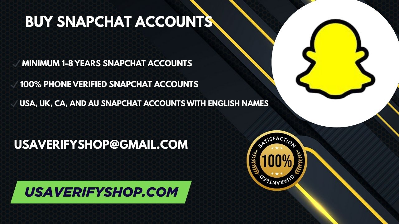 **** Snapchat **** - 100% Best Quality New & Old Acc PVA