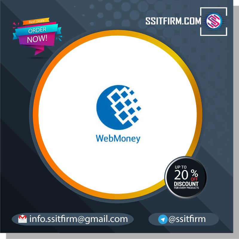 **** **** WebMoney **** - 100% Safe & secure ****