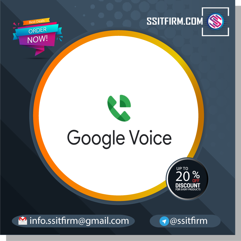 **** Google Voice **** - 100% Safe **** verified accounts