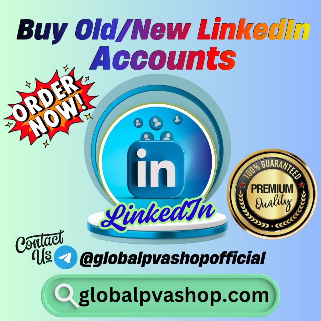 **** LinkedIn **** - 100% Authentic (PVA, Aged & cheap Price)
