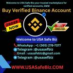 **** **** Binance Account **** Safe Biz Profile Picture