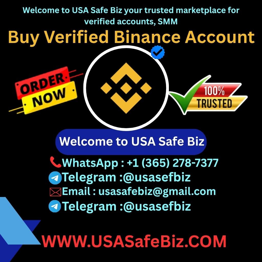**** **** Binance Account **** Safe Biz Profile Picture