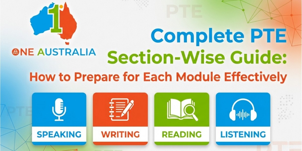 Complete PTE Section-Wise Guide: How to Prepare for Each Module Effectively