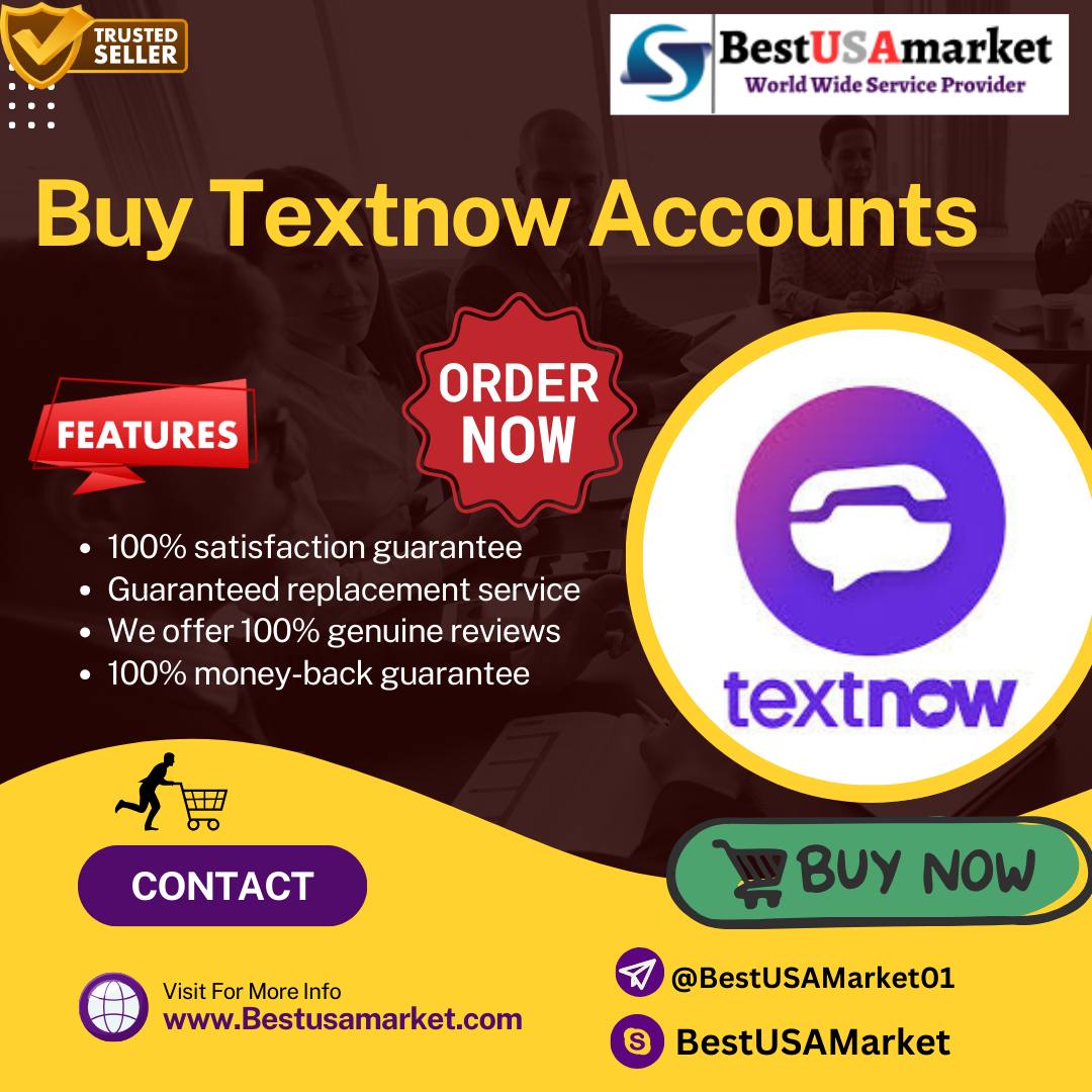 **** Textnow **** - 100% Safe Service (PVA, Bulk) In ****