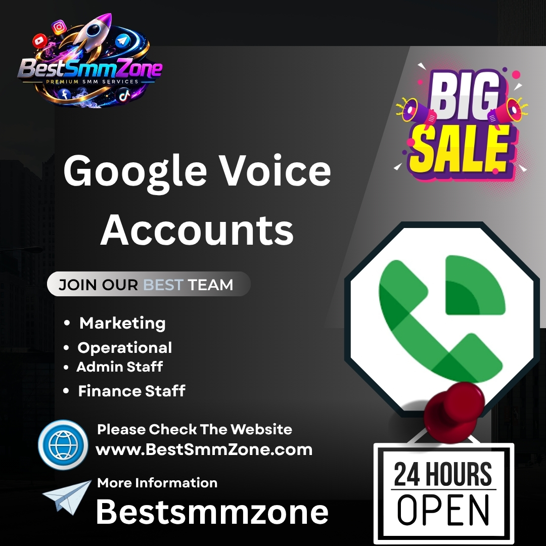 Google Voice **** - Best SMM Zone