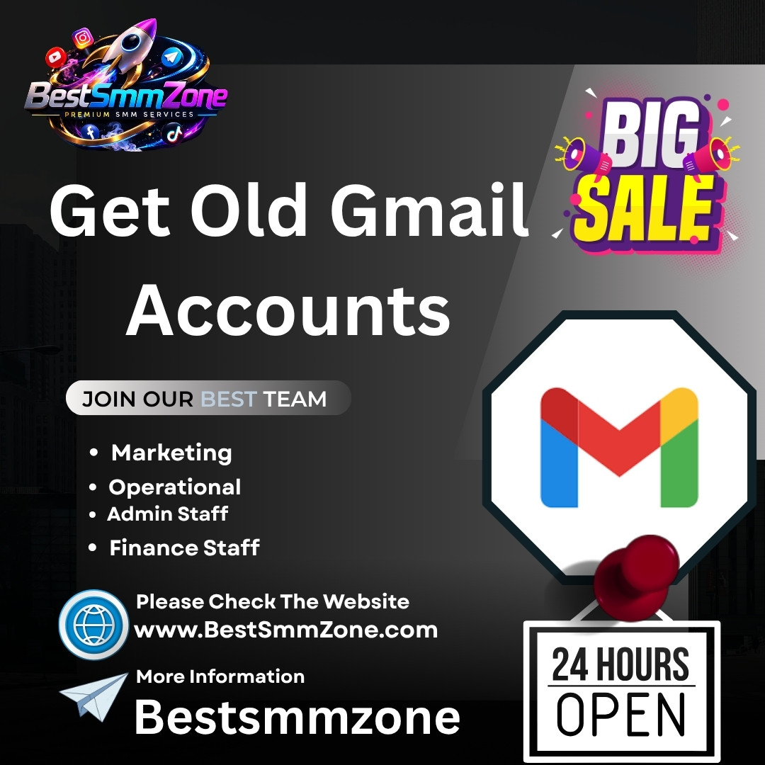 Get Old Gmail **** - Best SMM ZoneTop Service Provider