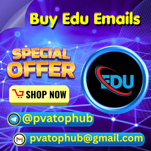 **** Edu Emails - PVA Top Hub