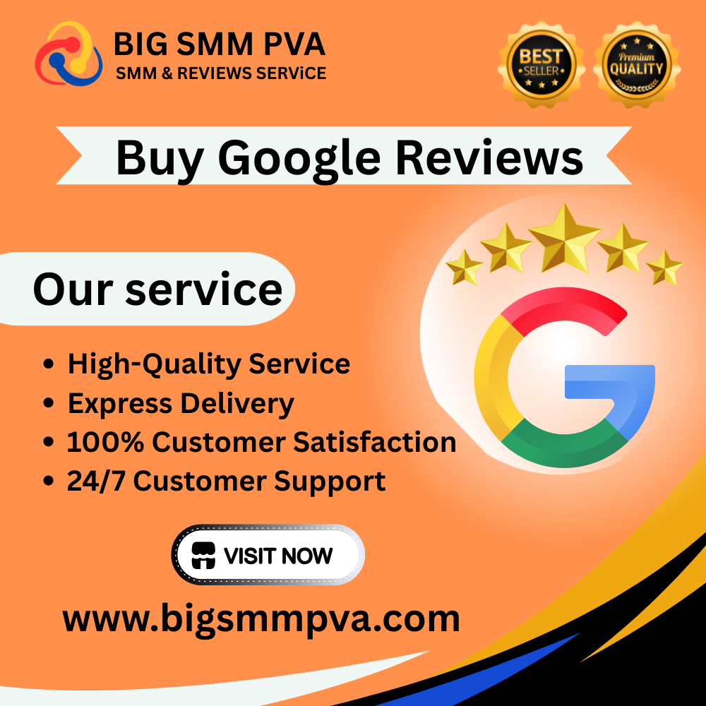 **** Google Reviews - 100% Safe & Manual Work