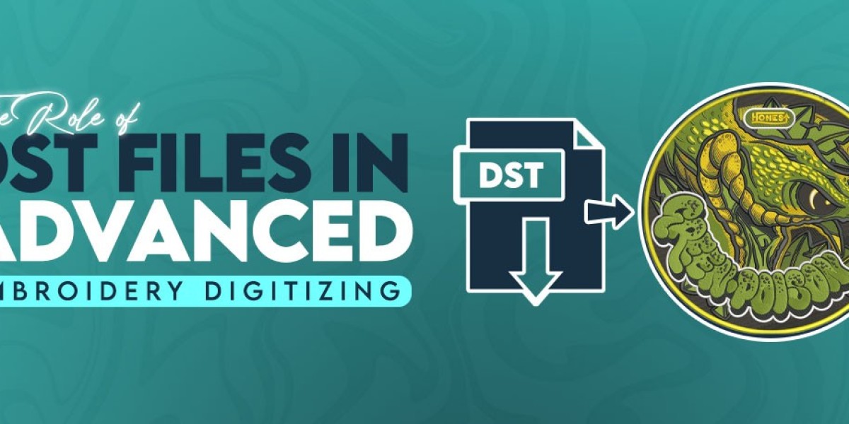 The Role of DST Files in Advanced Embroidery Digitizing