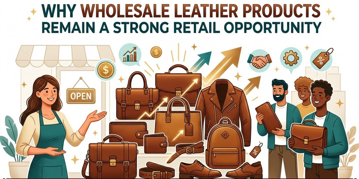 Why Wholesale Leather Products Remain a Strong Retail Opportunity
