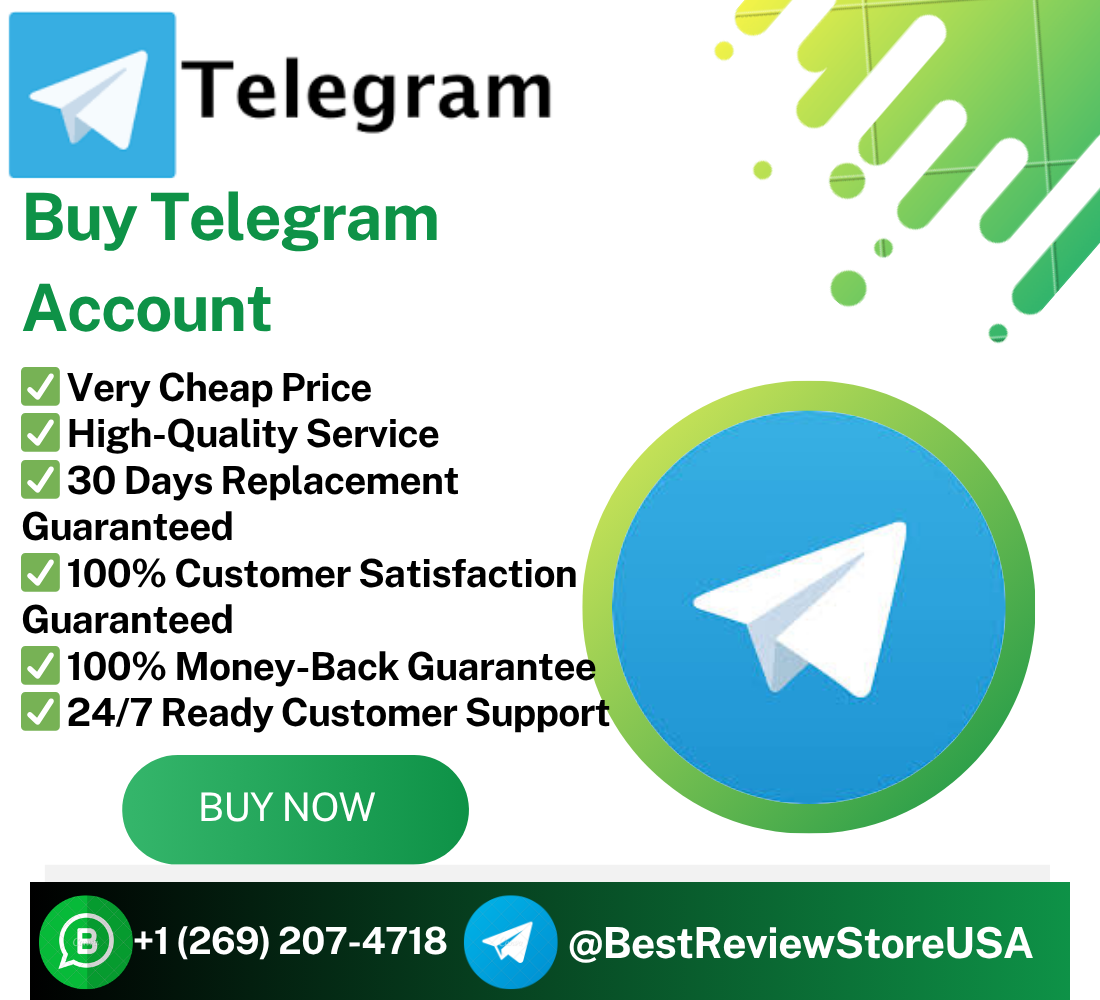 **** Telegram **** | Aged, PVA & TData Marketing ****