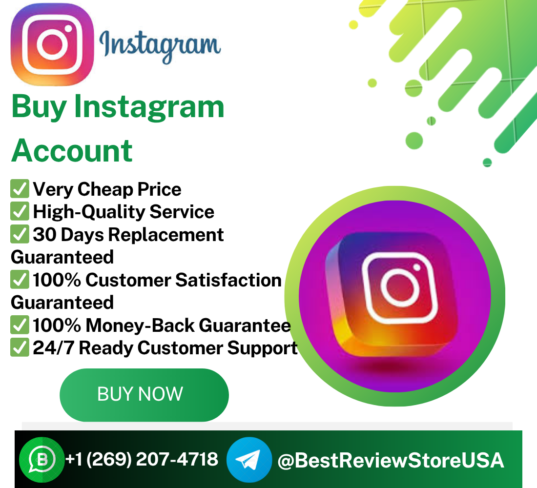 **** Instagram **** | Aged, PVA & High Trust IG Profiles