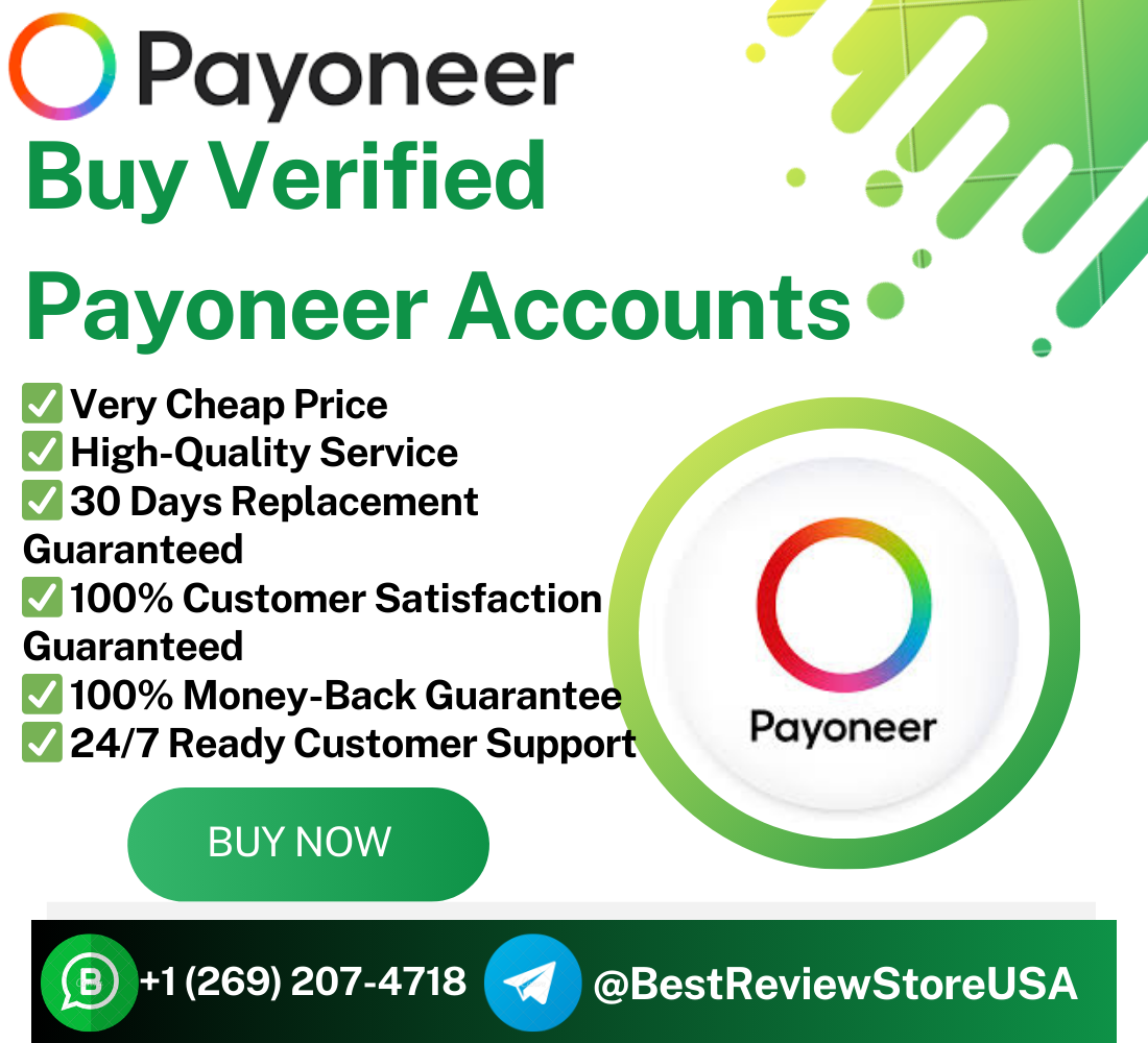**** **** Payoneer **** | Fully KYC & Global Payments