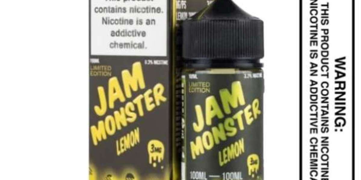 Lemon Jam Monster E Liquid – A Bright Citrus Vape Juice with Classic Jam & Buttered Toast Flavor