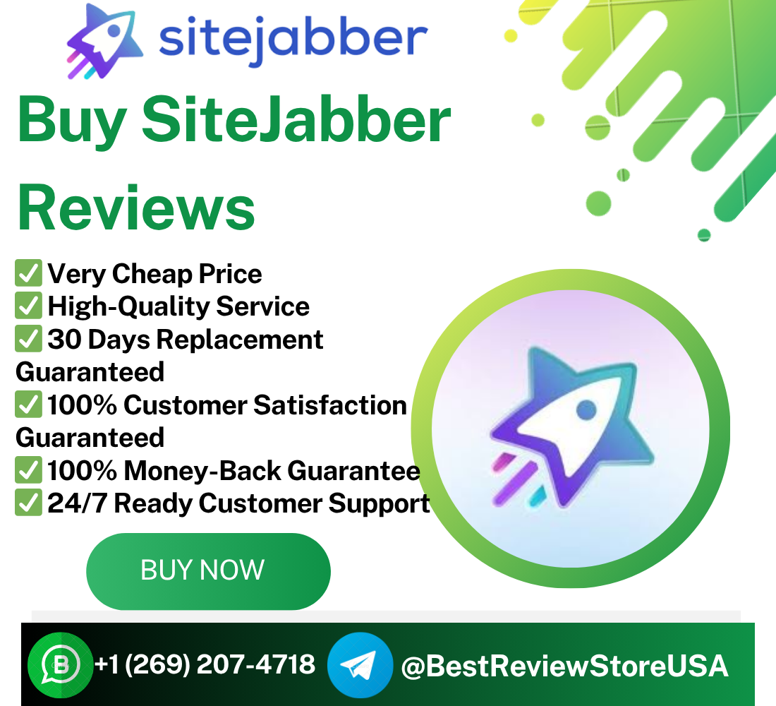 **** SiteJabber Reviews | 100% Organic & Non-Drop Ratings