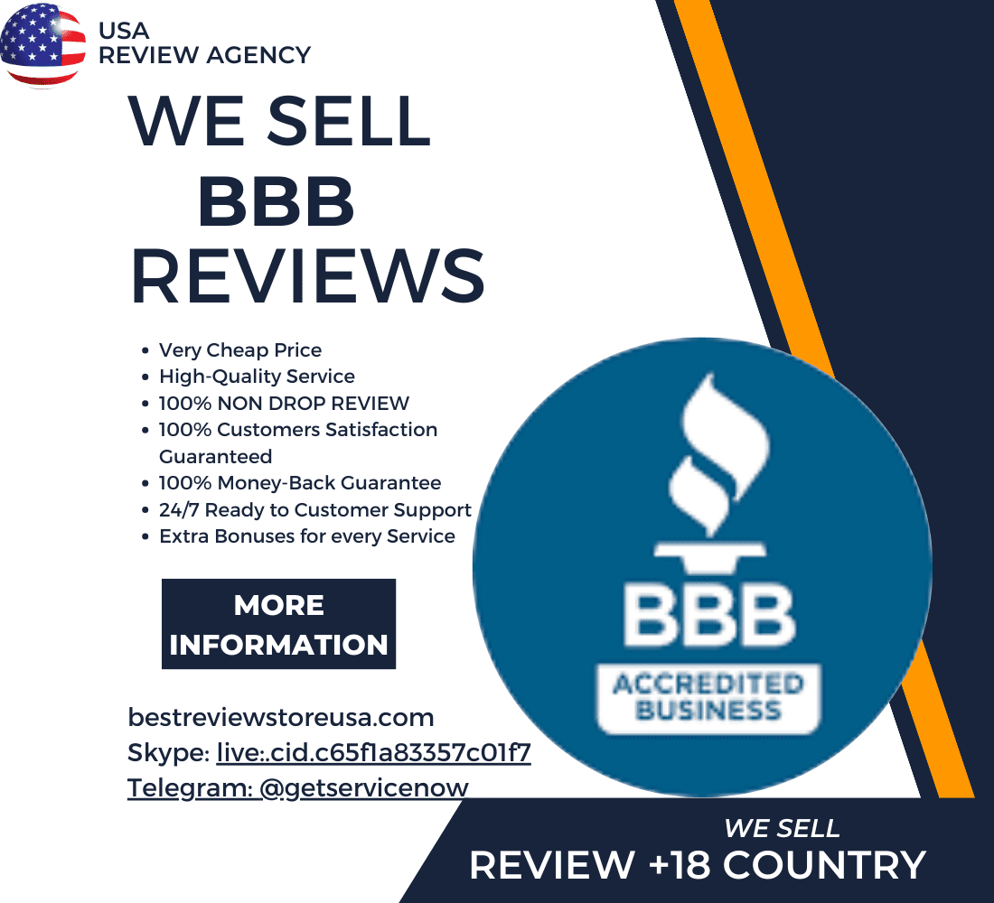 **** BBB Reviews (100% Safe, **** & High-Retention Rating Service)