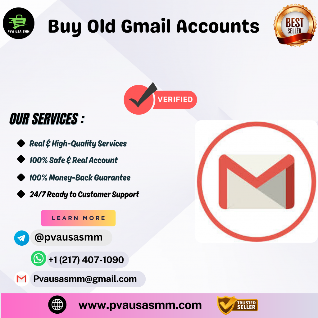 **** Old Gmail **** - **** & Ready to Go