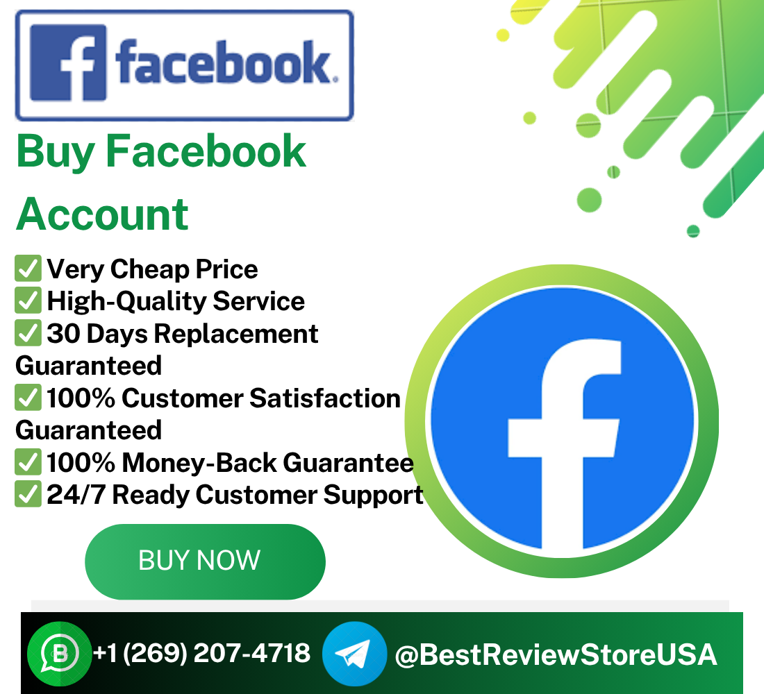 **** Facebook **** | Aged, PVA & Ads Manager Ready