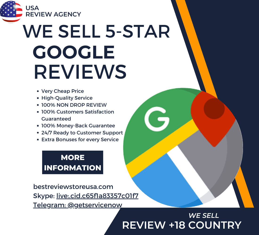 **** Google 5-Star Reviews (100% Safe, Permanent & Geo-Targeted)