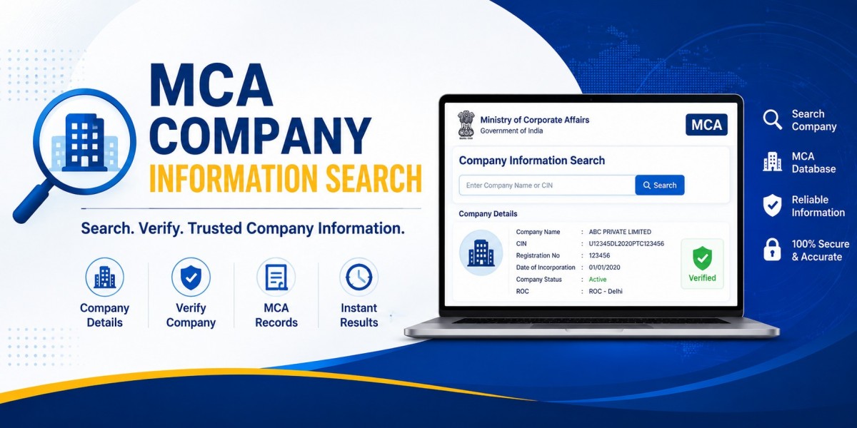 How to Check MCA Company Details Online: Step-by-Step Guide