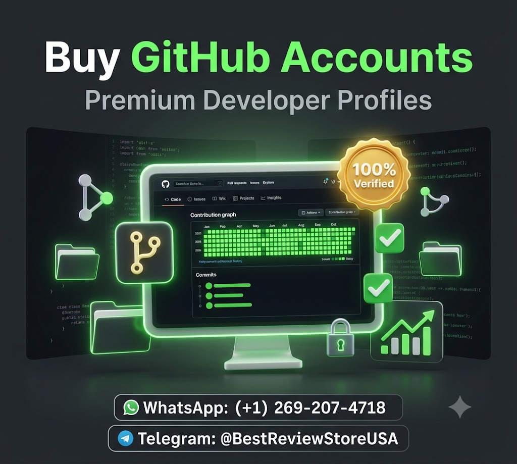 **** GitHub **** | Aged Developer Profiles to Skyrocket Your Repo Authority