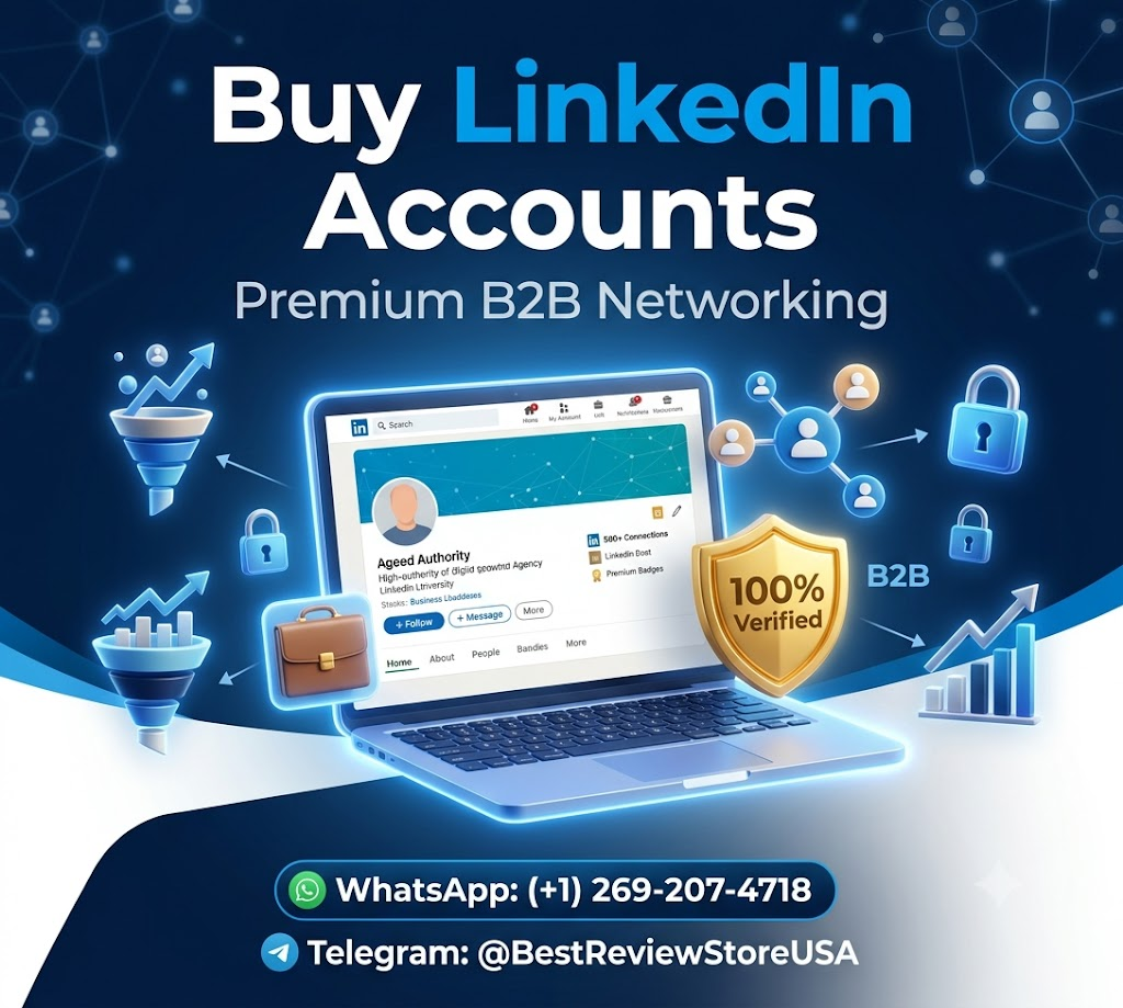 **** LinkedIn **** | Aged Professional Profiles for B2B Lead Generation