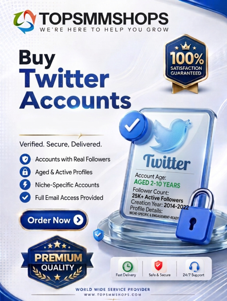 **** Twitter **** -100% PVA **** & Aged X ****...