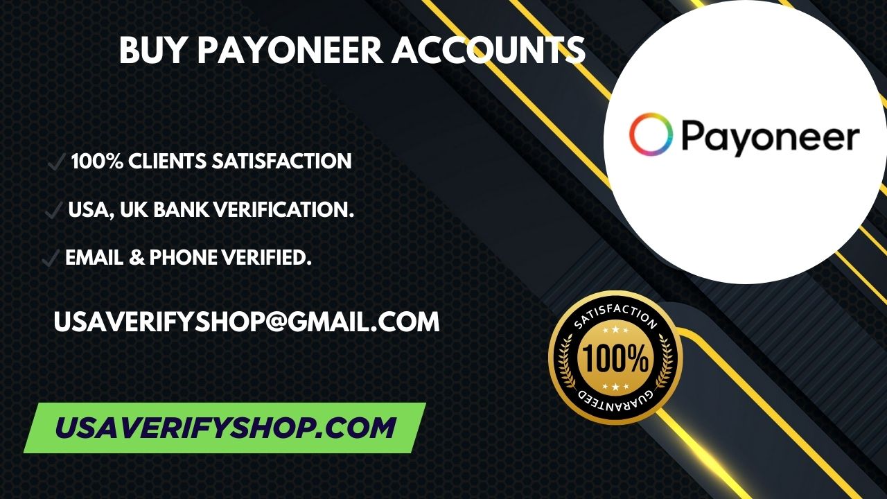 **** Payoneer **** - 100% & Safe | US | UK (PVA)