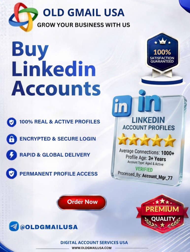 **** Linkedin **** - 100% Aged & Safe Professional...