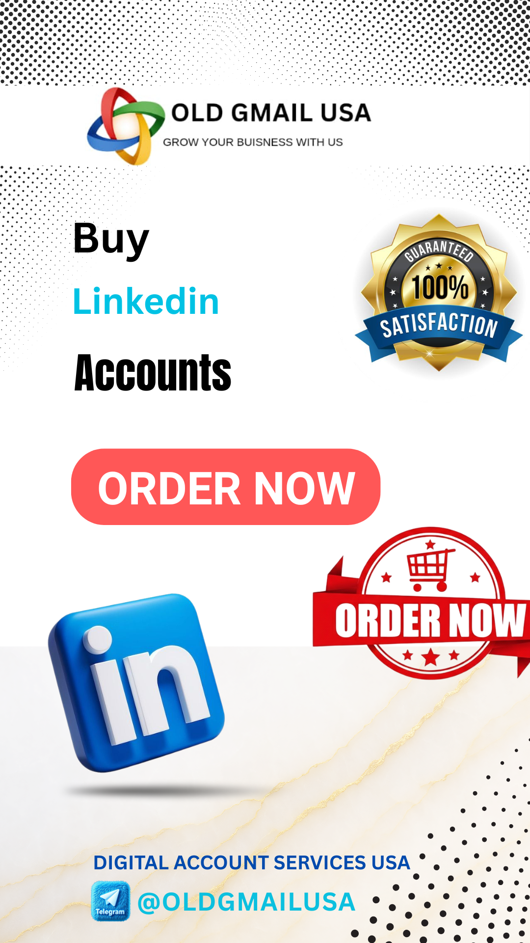 **** Linkedin **** - Premium Aged & **** Professional