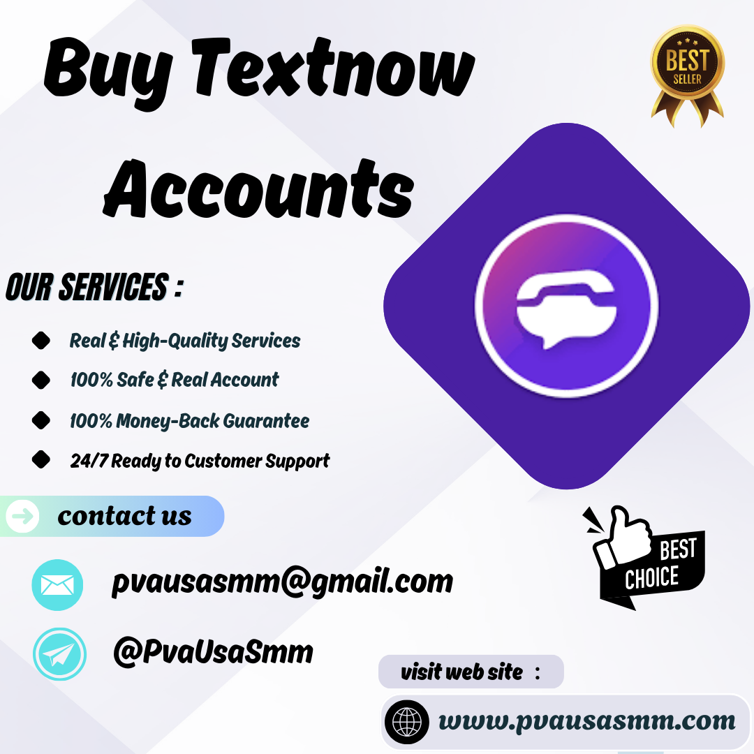 **** Textnow **** - PVA****SMM