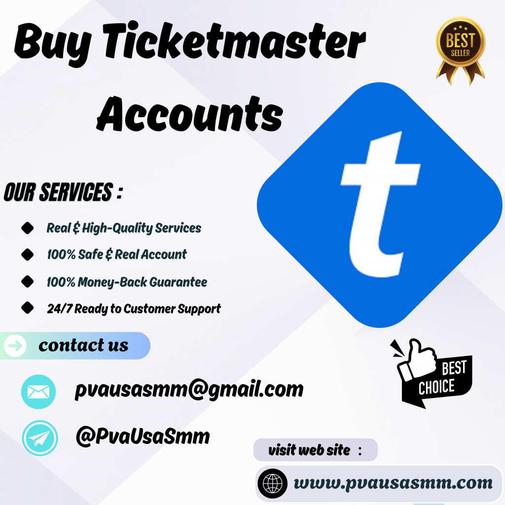 **** Ticketmaster **** - PVA****SMM