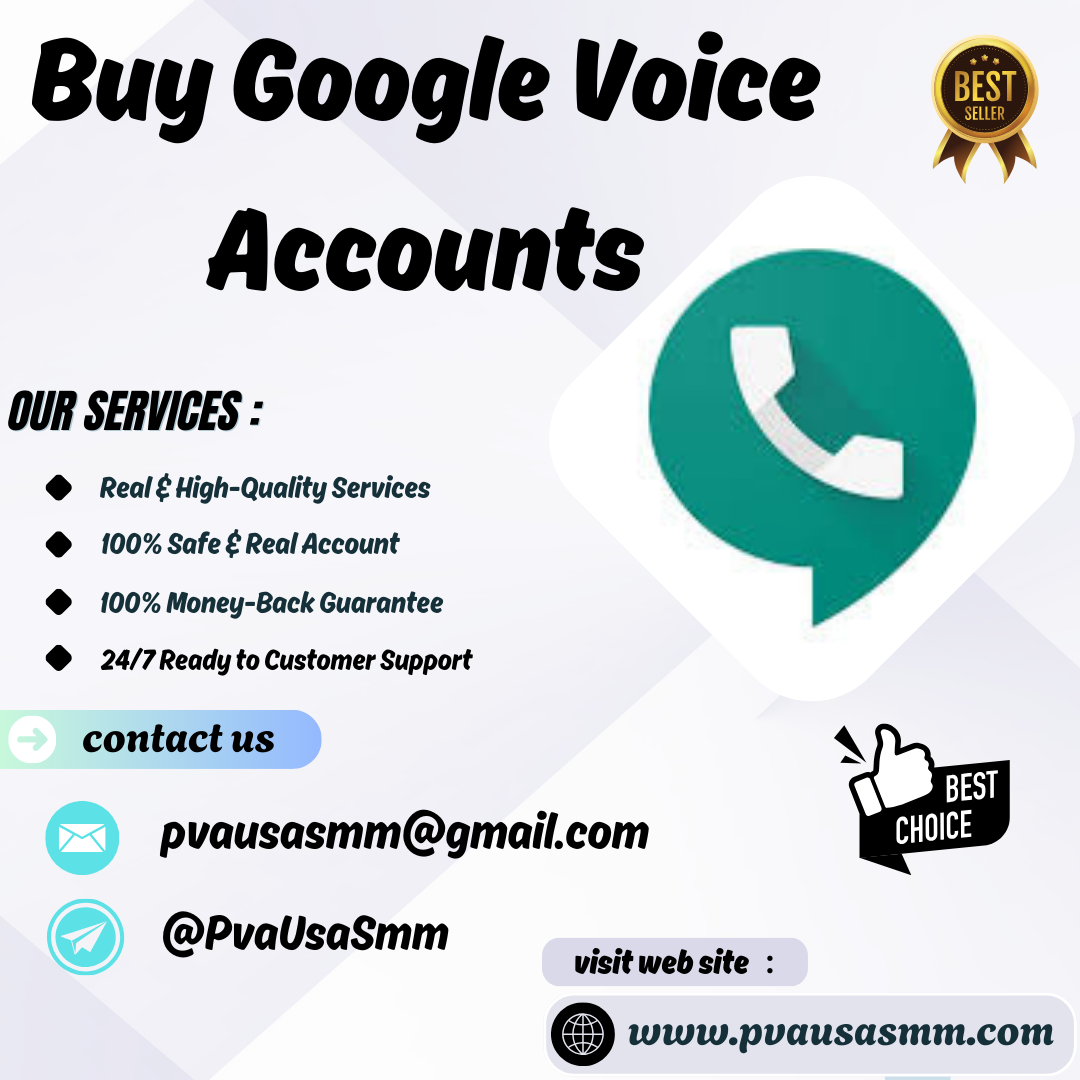 **** Google Voice **** - PVA****SMM