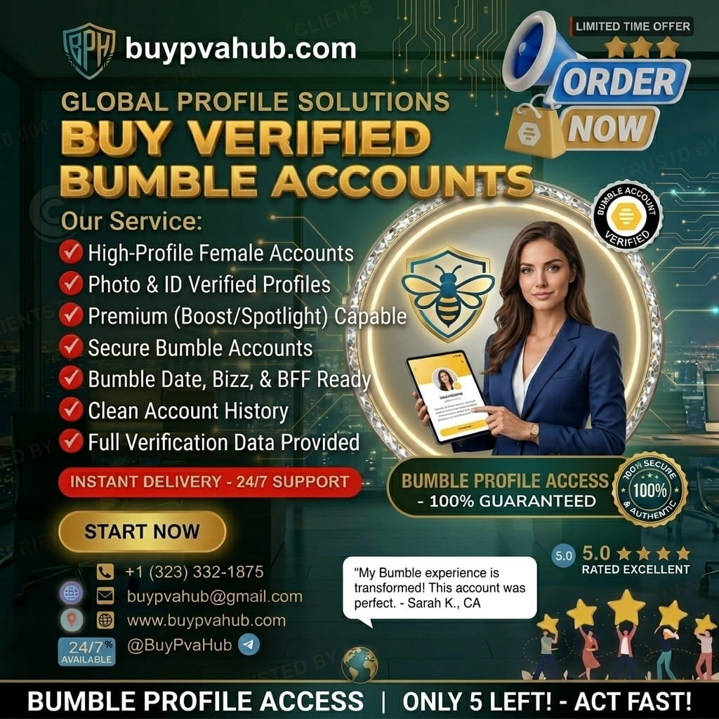 **** **** Bumble Account -Instant Delivery & 100% Safe