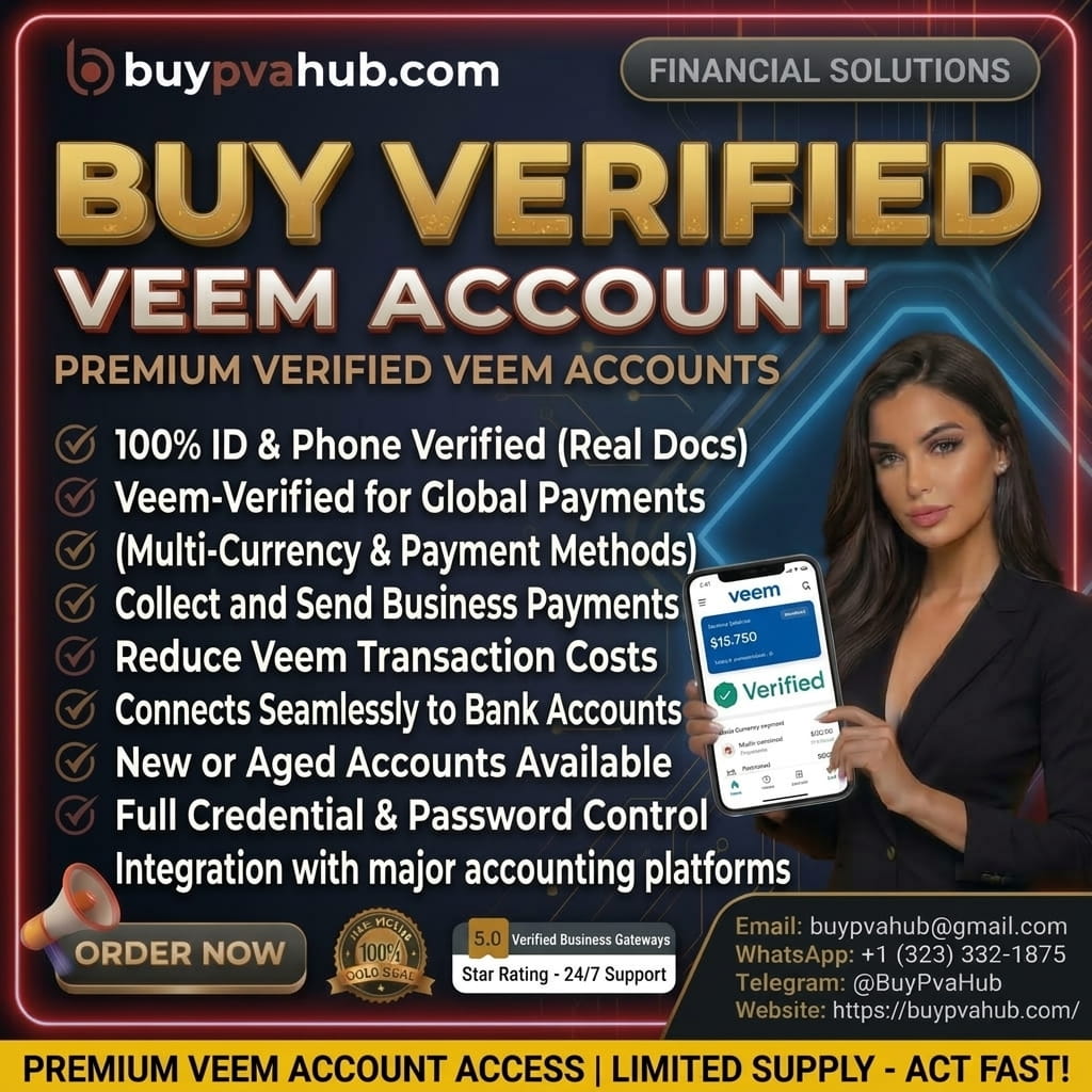 **** **** Veem Account - buypvahub.com